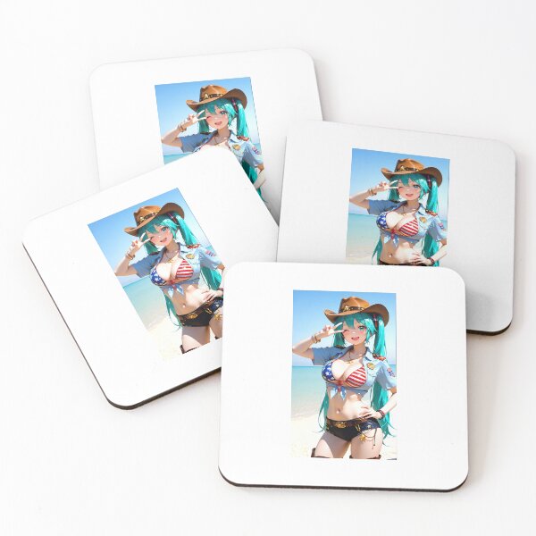 Item preview, Miku Hatsune July 4th Anime Waifu designed and sold by lifeissheep.