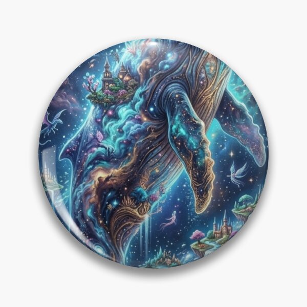 Item preview, Celestial Cosmic Whale Galaxy Fantasy Art designed and sold by VØRX.