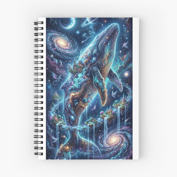 Item preview, Celestial Cosmic Whale Galaxy Fantasy Art designed and sold by VØRX.