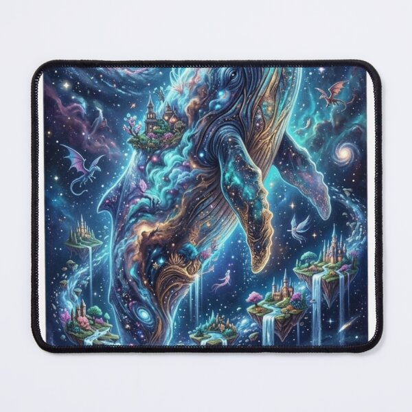 Item preview, Celestial Cosmic Whale Galaxy Fantasy Art designed and sold by VØRX.