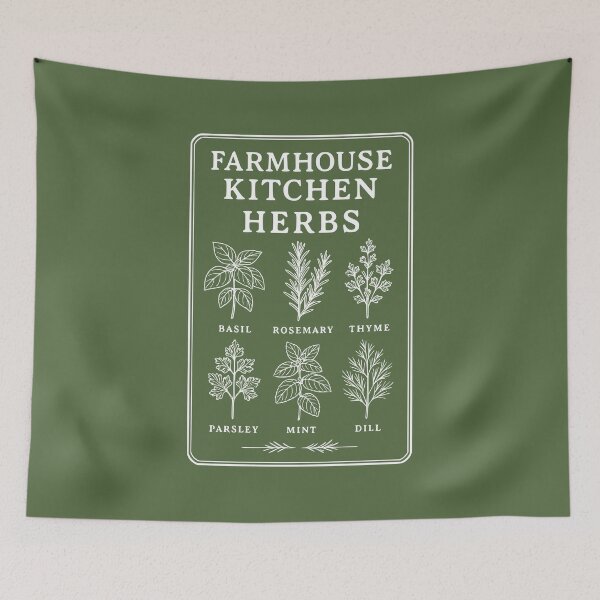 Item preview, Farmhouse Kitchen Herbs designed and sold by Whereiskim.