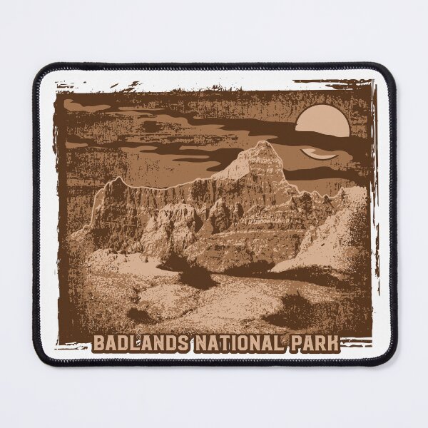Item preview, Badlands National Park designed and sold by MKDSN.