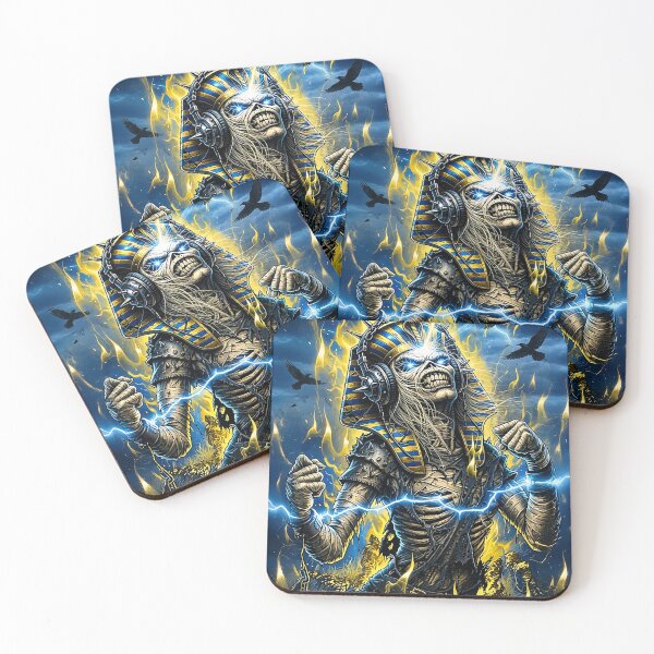 Item preview, Ancient Undead Pharaoh Lord Of Storm And Fire designed and sold by DeimosArtIntl.