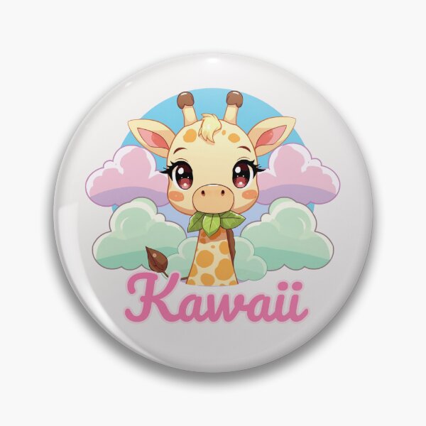 Item preview, Big Eyed Anime Baby Giraffe designed and sold by zuczekgti.