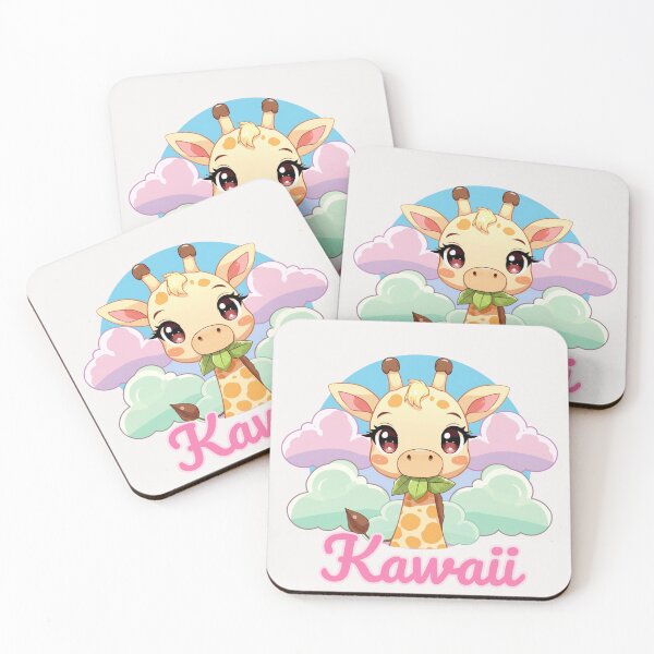 Item preview, Big Eyed Anime Baby Giraffe designed and sold by zuczekgti.