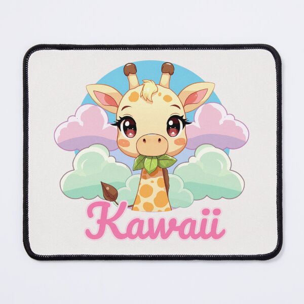 Item preview, Big Eyed Anime Baby Giraffe designed and sold by zuczekgti.
