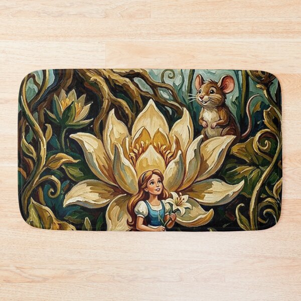 Item preview, A Journey to Find Yourself – Thumbelina Fine Art Print designed and sold by Art's Diner.