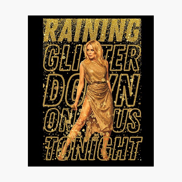 Item preview, Raining Glitter - Kylie Minogue designed and sold by RahniNM.