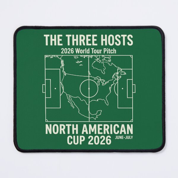Item preview, North American Cup 2026 Three Hosts Pitch Map designed and sold by Amir Faysal.