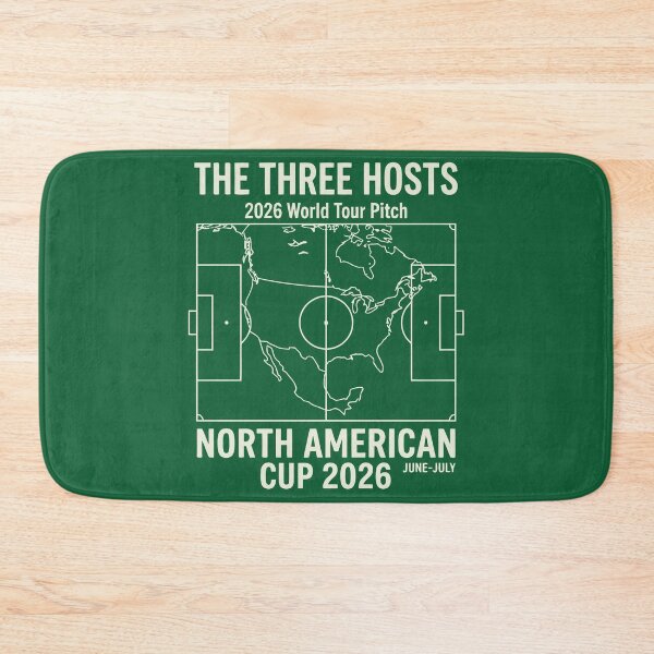 Item preview, North American Cup 2026 Three Hosts Pitch Map designed and sold by Amir Faysal.