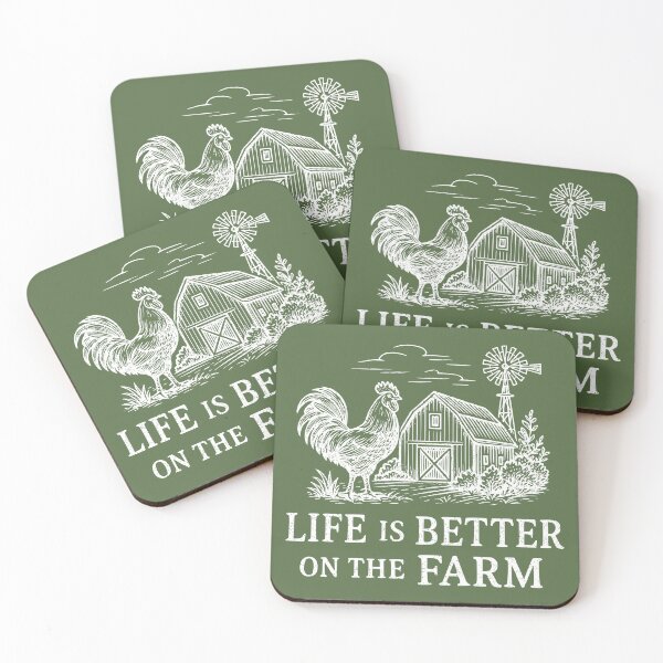 Item preview, Life is Better on a Farm designed and sold by Whereiskim.