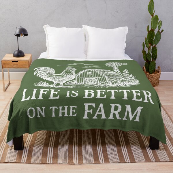 Item preview, Life is Better on a Farm designed and sold by Whereiskim.