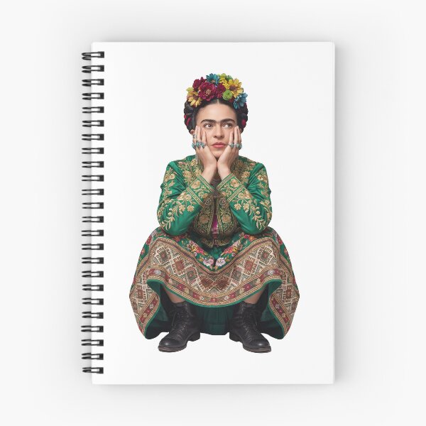 Artikelvorschau, Frida Kahlo im grünen Kleid – Porträt entworfen und verkauft von TeeARTHY.