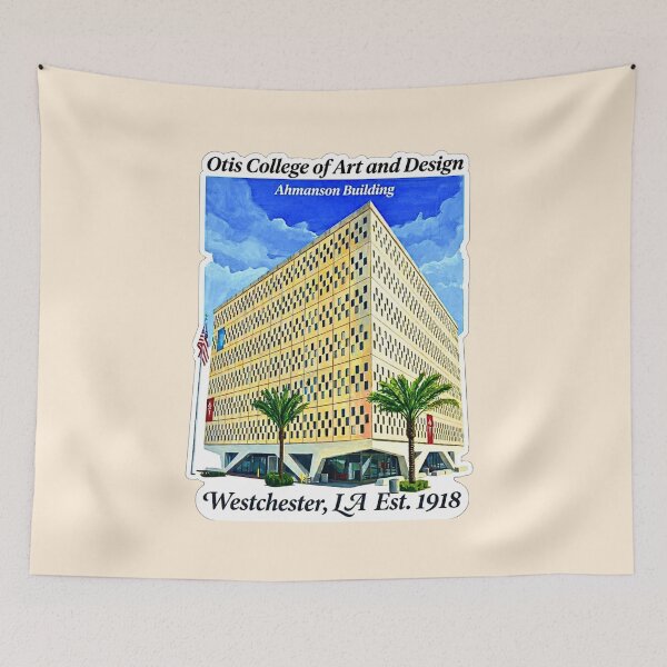 Item preview, Vintage Gouache Otis College Art & Design Illustration designed and sold by EvergreenPark - Tee Studio.
