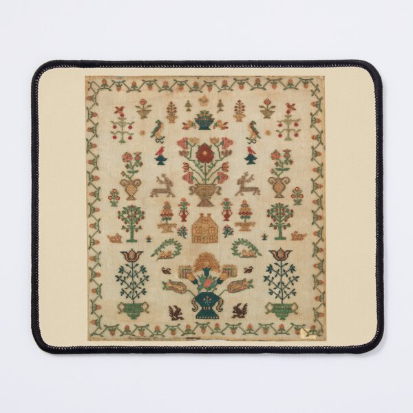 Item preview, Antique Sampler Deer designed and sold by collageDP.