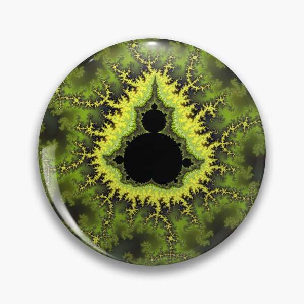 Item preview, Mandelbrot Fractal Zoom Lime Green Mathematical Art designed and sold by pinkal.
