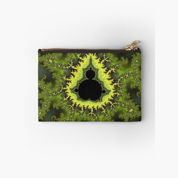Item preview, Mandelbrot Fractal Zoom Lime Green Mathematical Art designed and sold by pinkal.