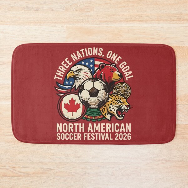 Item preview, North American Soccer Festival 2026 Three Nations designed and sold by Amir Faysal.