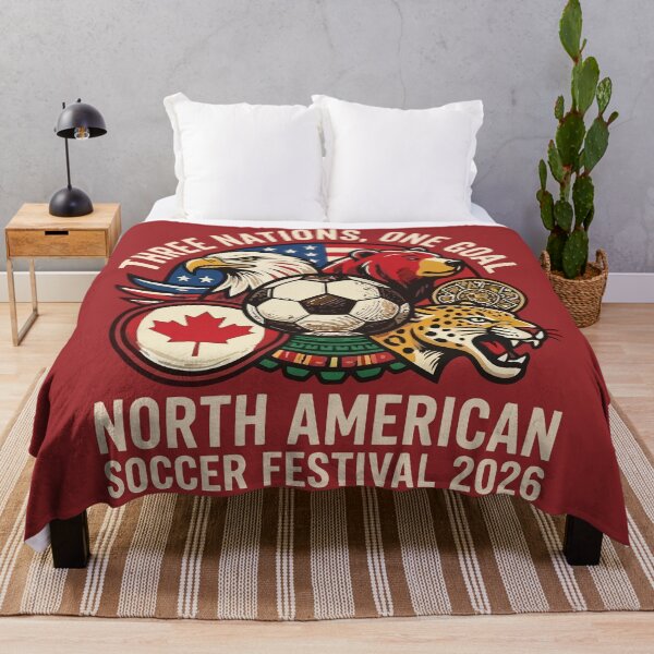 Item preview, North American Soccer Festival 2026 Three Nations designed and sold by Amir Faysal.