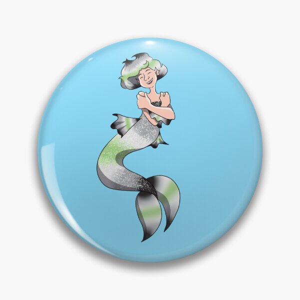 Item preview, Agender Mermaid designed and sold by WickedGhoul.