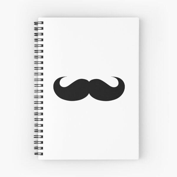 Item preview, Minimalist Curled Mustache – Elegant Vibe, Unique designed and sold by villacreativa.
