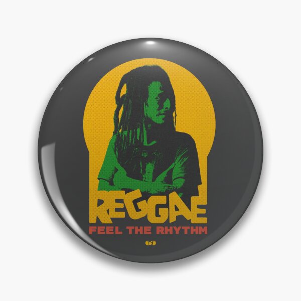 Item preview, Reggae Feel The Rhythm | Retro Halftone Music Graphic Tee | Reggae Lover Dreadlocks Vintage Shirt designed and sold by Decorador de Corazones.
