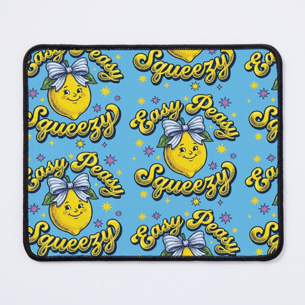 Item preview, Easy Peasy Lemon Squeezy Retro designed and sold by TeeARTHY.