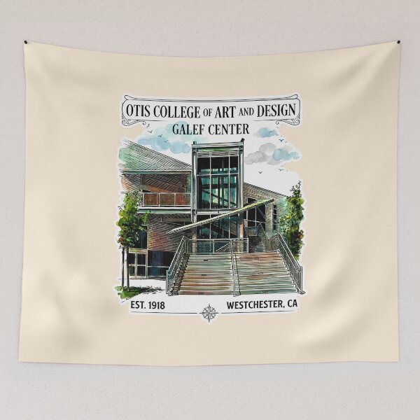 Item preview, Otis College Galef Center Ink and Wash Art designed and sold by EvergreenPark - Tee Studio.