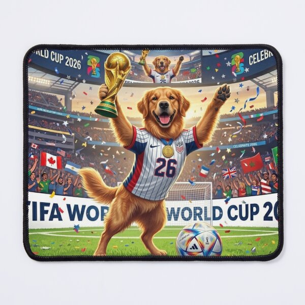 Item preview, World Cup Wiht USA 2026 designed and sold by Petsthetic.