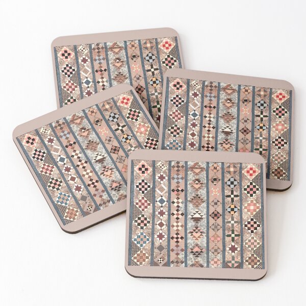 Item preview, Antique Quilt Sampler Strips designed and sold by collageDP.