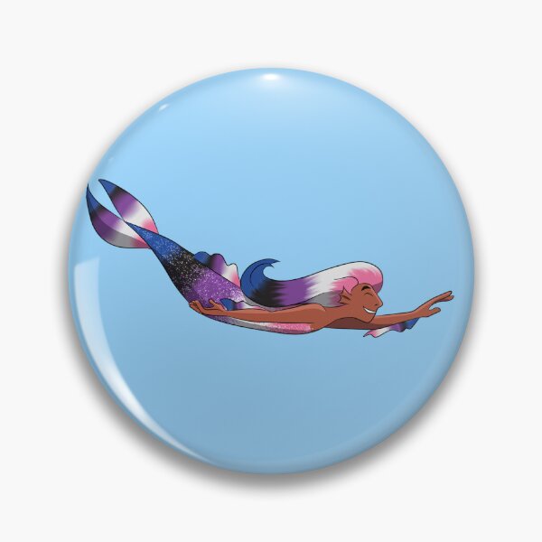 Item preview, Genderfluid Mermaid designed and sold by WickedGhoul.