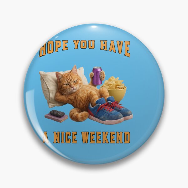 Item preview,  Nice Weekend ginger tabby  designed and sold by TeeARTHY.