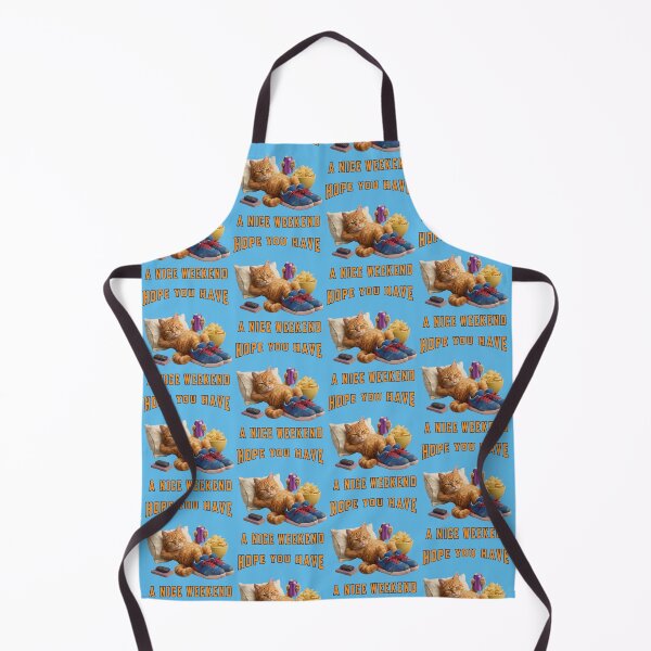 Item preview, Nice Weekend ginger tabby designed and sold by TeeARTHY.