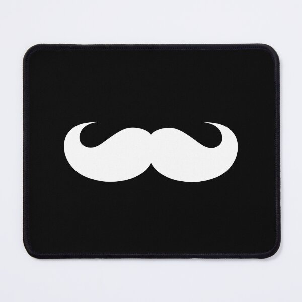 Item preview, Minimalist Curled Mustache – Elegant Vibe, Unique designed and sold by villacreativa.