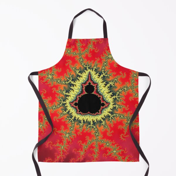 Item preview, Mandelbrot Fractal Zoom Vibrant Red Mathematical Art designed and sold by pinkal.