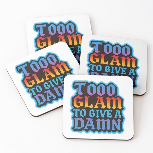 Item preview, Too Glam to Give a Damn - Bold Sassy Fabulous Queer Pride designed and sold by Haus Of Sin.