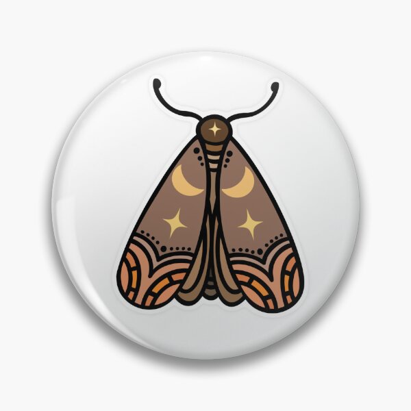 Item preview, Meadow Moth designed and sold by Cursed By Moonlight.