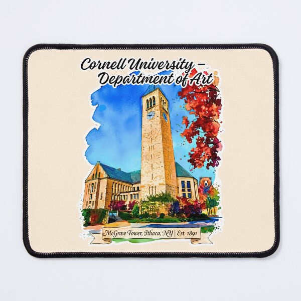 Item preview, Cornell McGraw Tower - Watercolor Heritage designed and sold by EvergreenPark - Tee Studio.