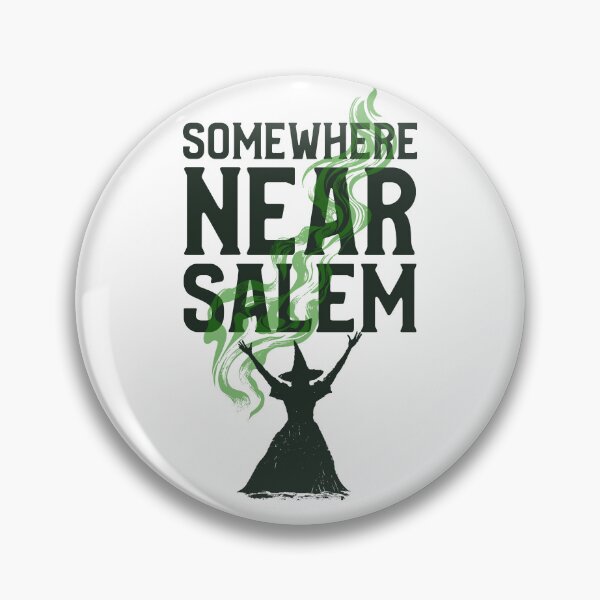 Item preview, Salem Witch Halloween Design, Somewhere Near Salem designed and sold by BriAngelaBubbleDesigns.