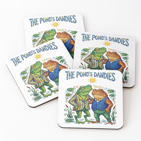 Item preview, The Ponds Dandies Dapper Frogs designed and sold by TeeARTHY.