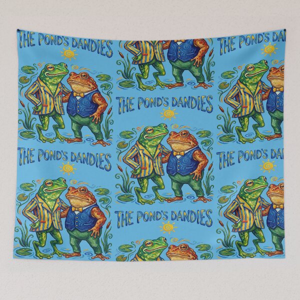 Item preview, The Ponds Dandies Dapper Frogs designed and sold by TeeARTHY.