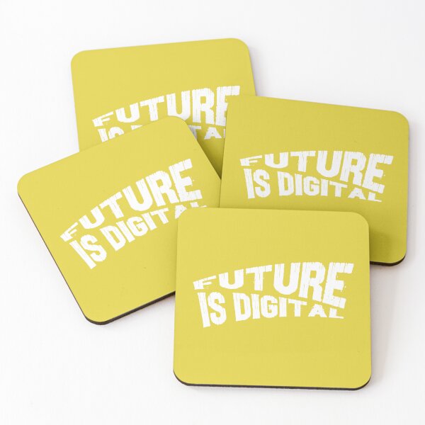 Item preview,  Future Is Digital – Futuristic Technology Typography Design designed and sold by StudioAyinla.