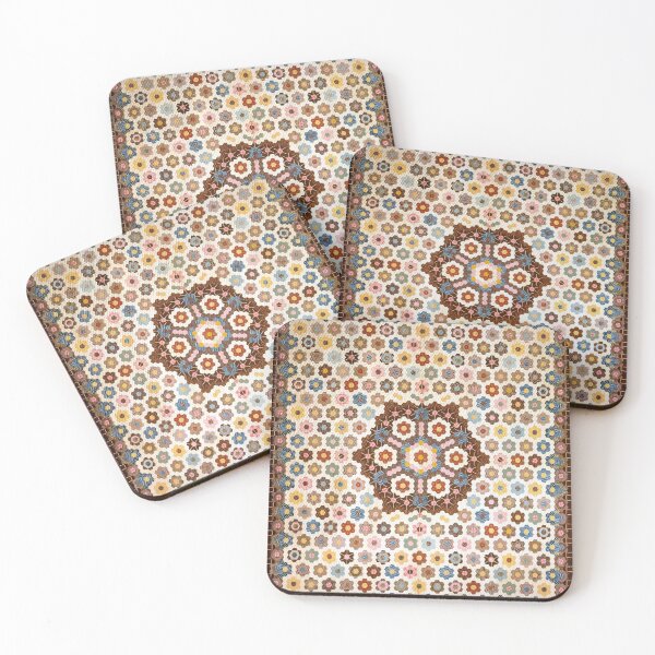Item preview, Antique Quilt Honeycomb designed and sold by collageDP.