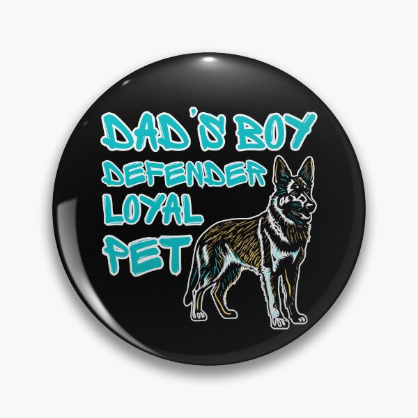Item preview, Dad’s Boy – Loyal Pet German Shepherd Dog Lover Gift designed and sold by BritishDelights.