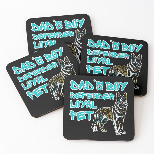 Item preview, Dad’s Boy – Loyal Pet German Shepherd Dog Lover Gift designed and sold by BritishDelights.