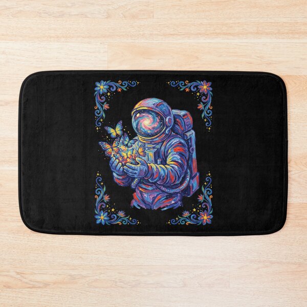 Item preview, Cosmic Astronaut Butterfly Nebula Art designed and sold by TeeARTHY.