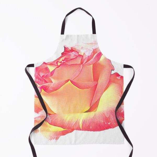 Item preview, Soft Peach Rose Watercolor Vignette Digital Art designed and sold by BalkanBloom.