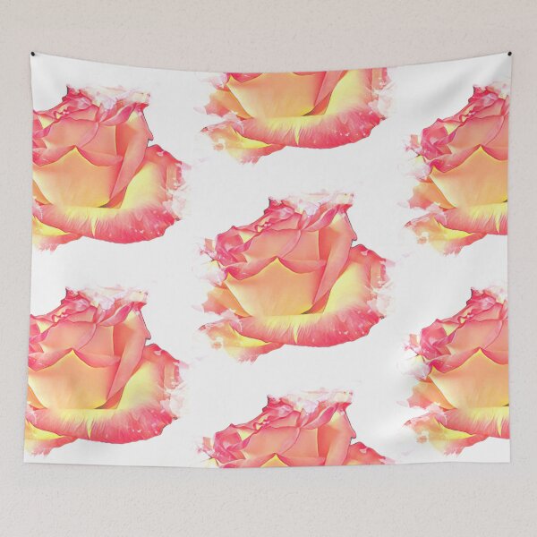 Item preview, Soft Peach Rose Watercolor Vignette Digital Art designed and sold by BalkanBloom.