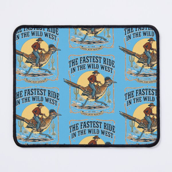 Item preview, Fastest Ride Wild West Roadrunner designed and sold by TeeARTHY.