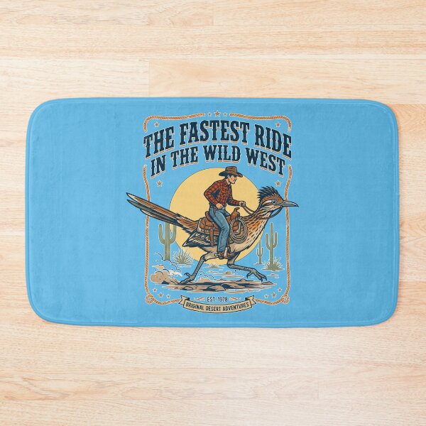 Item preview, Fastest Ride Wild West Roadrunner designed and sold by TeeARTHY.
